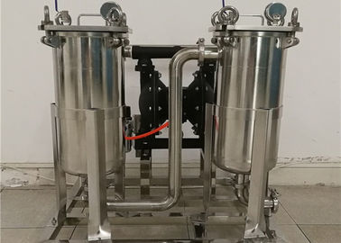 SS 316 304 High Pressure Filter Housing Size Customized For Food / Beverage