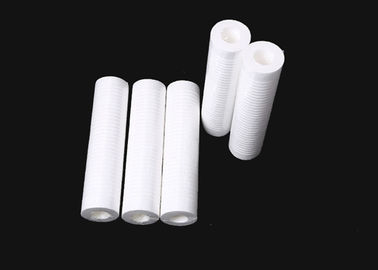 Custom Grooved PP Melt Blown Filter Cartridge 28mm 30mm Inside Diameter