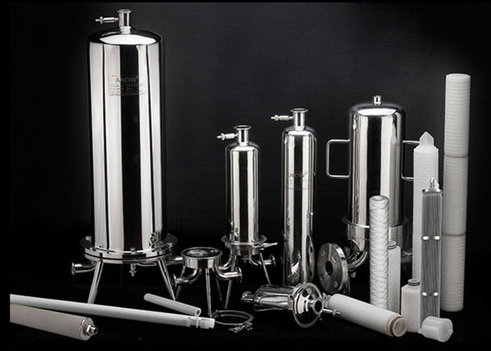 304 Stainless Steel SS Micron Filter Housing Heat Resistant CE Certificate